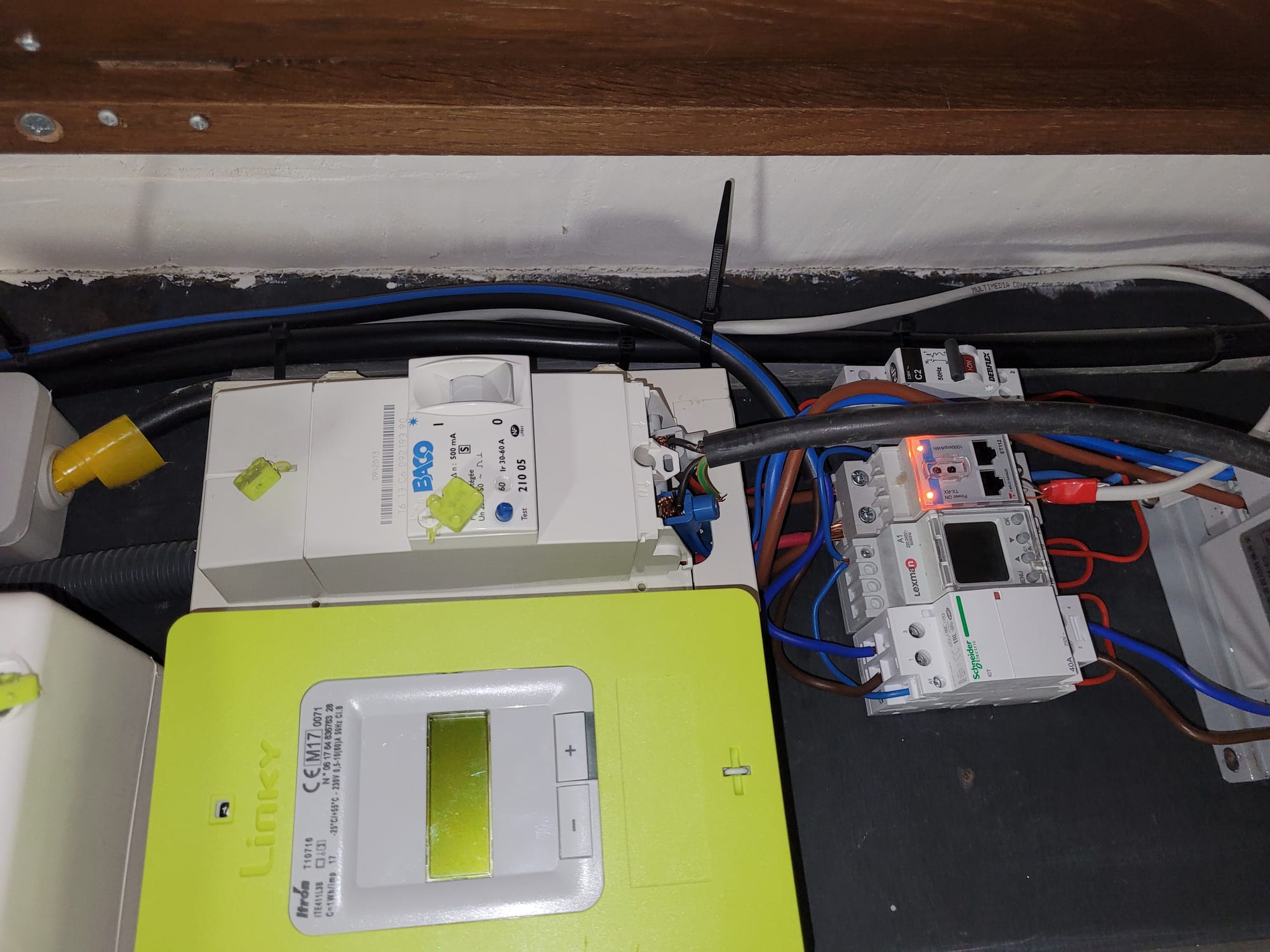 Solar installation photograph