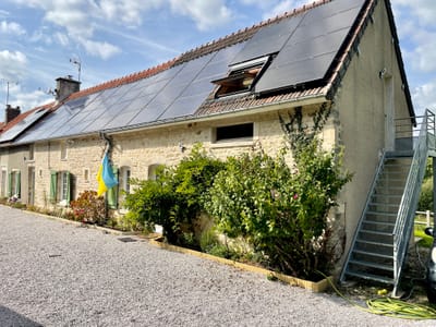 Photovoltaic installation in Normandy